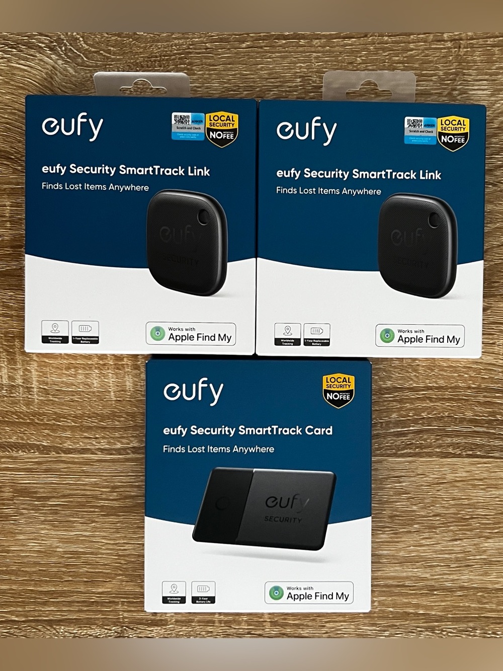 Eufy SmartTrack Bundle – Apple Find My Compatible